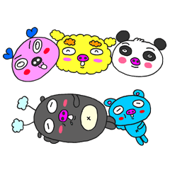 [LINEスタンプ] ぶーたーズの画像（メイン）