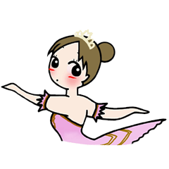 [LINEスタンプ] 女の子の口ぐせの画像（メイン）