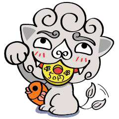 [LINEスタンプ] 福ライオンの画像（メイン）