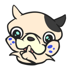 [LINEスタンプ] Pugbull