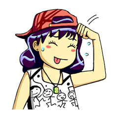 [LINEスタンプ] Sao Suay Wai Sai