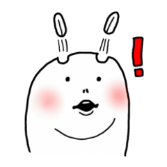 [LINEスタンプ] ウザみみの画像（メイン）