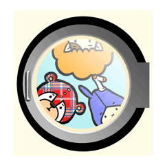 [LINEスタンプ] STORMY LAUNDRY