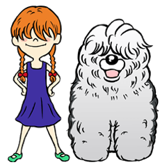 [LINEスタンプ] two of a kind