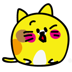 [LINEスタンプ] ぽむにゃん