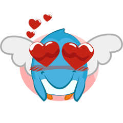 [LINEスタンプ] Pingu ＆ Cakine