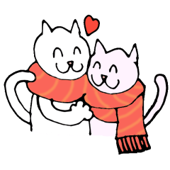 [LINEスタンプ] ねこすたの画像（メイン）