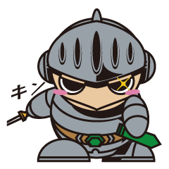 [LINEスタンプ] 亀ん騎士