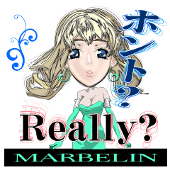 [LINEスタンプ] MARBELIN