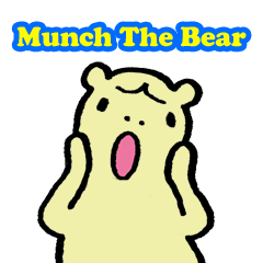 [LINEスタンプ] ムンクマの画像（メイン）
