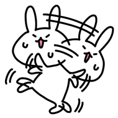 [LINEスタンプ] すがうさ2