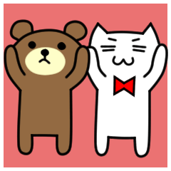 [LINEスタンプ] Mr.ベア＆Mr.ペイ