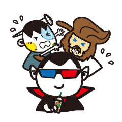 [LINEスタンプ] monster friends