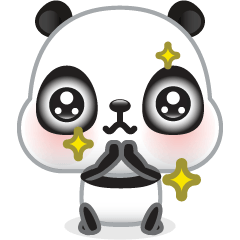 [LINEスタンプ] Rere, The Panda