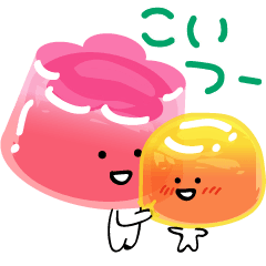 [LINEスタンプ] 超絶ゼリーの画像（メイン）