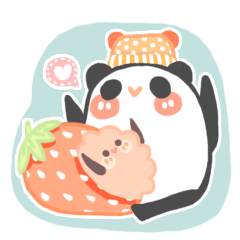 [LINEスタンプ] PANPAN ＆ FUFU