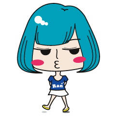 [LINEスタンプ] いいわけ ランちゃんの画像（メイン）