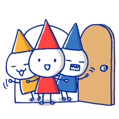 [LINEスタンプ] コビトリオ