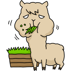 [LINEスタンプ] Mr. Alpaca