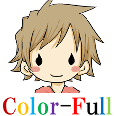 [LINEスタンプ] ColorFull01の画像（メイン）