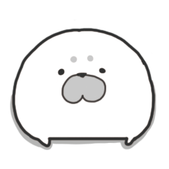 [LINEスタンプ] アザラシの「まる」の画像（メイン）