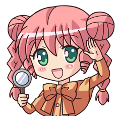 [LINEスタンプ] 名探偵れいこちゃん