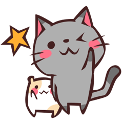 [LINEスタンプ] はむにゃんの画像（メイン）