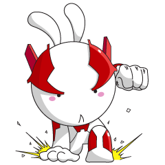 [LINEスタンプ] Nutty Bunny : Return