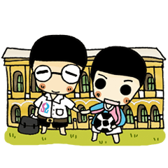 [LINEスタンプ] SK Student