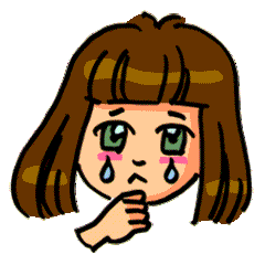 [LINEスタンプ] 涙のユミちゃん