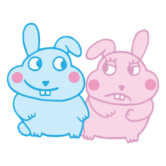 [LINEスタンプ] Bubu ＆ Bebeの画像（メイン）