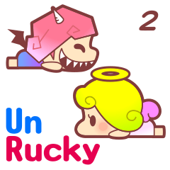 [LINEスタンプ] UnRucky2の画像（メイン）