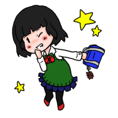 [LINEスタンプ] がんばる女子学生！の画像（メイン）