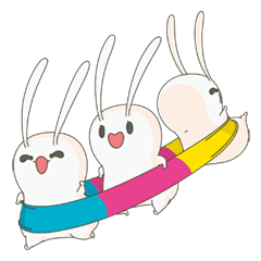 [LINEスタンプ] はぴっと！もにぱ