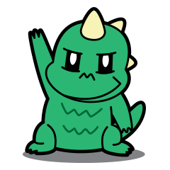 [LINEスタンプ] ちびっ子モンスター"ドチラ"