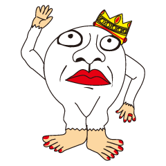 [LINEスタンプ] 裸king