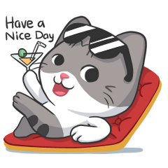 [LINEスタンプ] Meow Special Greetings