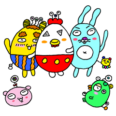 [LINEスタンプ] エーリアン51の画像（メイン）