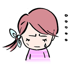 [LINEスタンプ] ママもつらいよ。