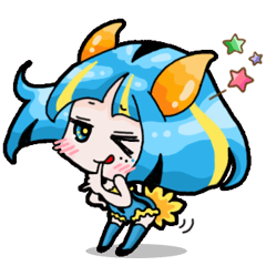 [LINEスタンプ] うみうしちゃん★