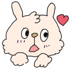 [LINEスタンプ] うさぎのすたんぷ