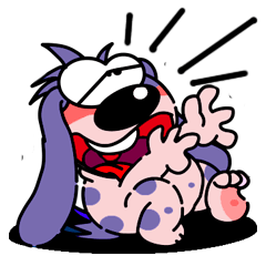 [LINEスタンプ] ダルーン ドッグ