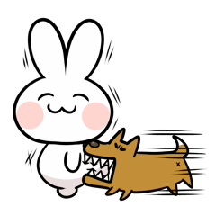 [LINEスタンプ] うざぎくんの画像（メイン）