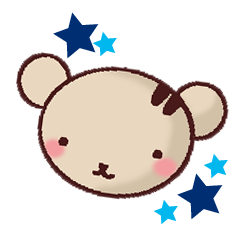 [LINEスタンプ] あさひな家のくま子さん。