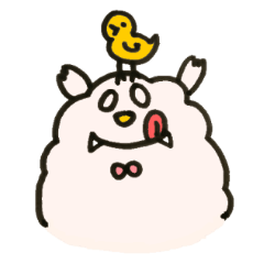 [LINEスタンプ] ぺろぺろちゃん