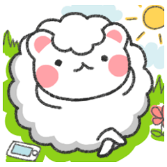 [LINEスタンプ] ふわくまの日常の画像（メイン）