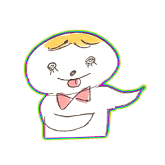 [LINEスタンプ] 友人B