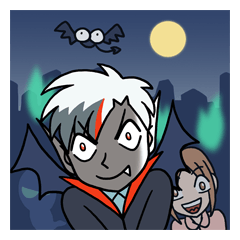 [LINEスタンプ] Vampire