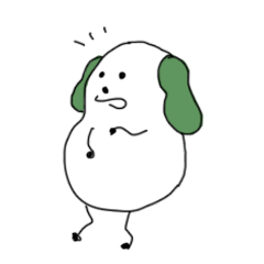 [LINEスタンプ] ずんだくん