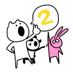 [LINEスタンプ] ねことそのなかま その2